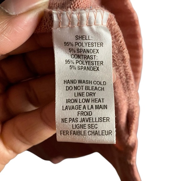 Lulus Women's Coral Cowl Turtleneck Tunic Sweater - Picture 6 of 8